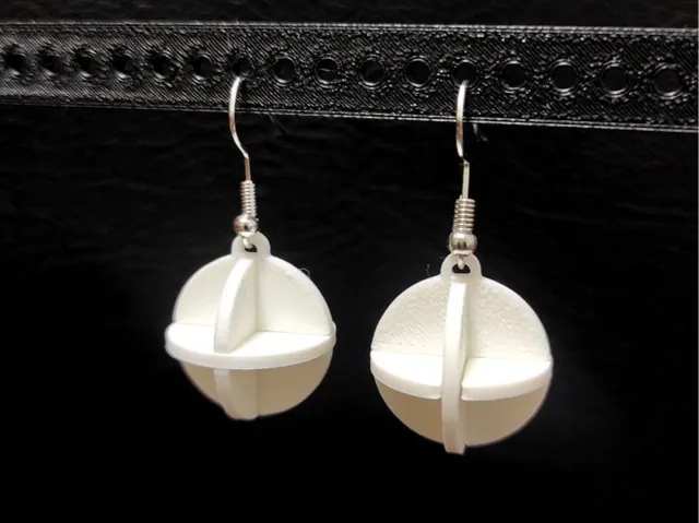 Orbit Sphere - Earrings