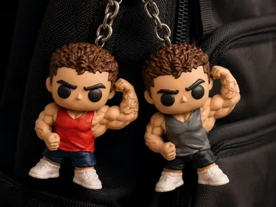 Tren Twins Keychain