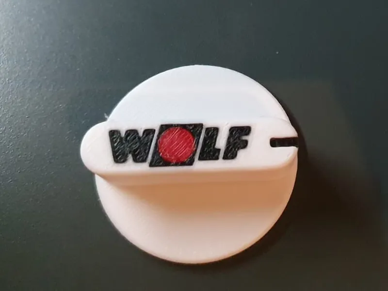 Drehknopf für Gasheizung