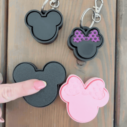 Mickey and Minnie Fidget Clickers