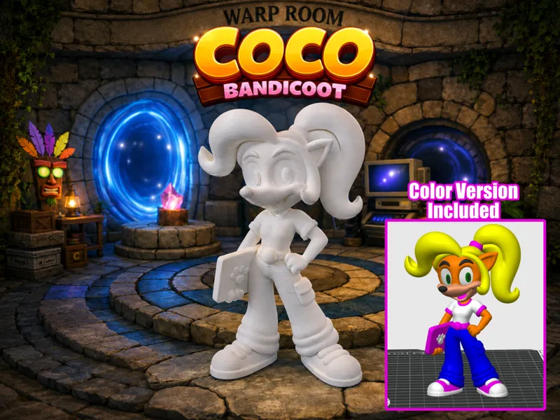 Clasic Coco Bandicoot (include AMS version)
