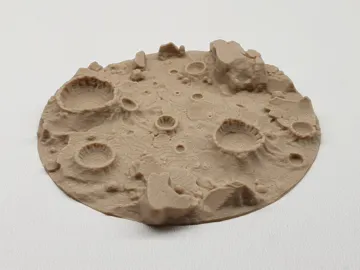 Escenografía en miniatura: Base|Terrain|Diorama - Lunar — vista de referencia 3
