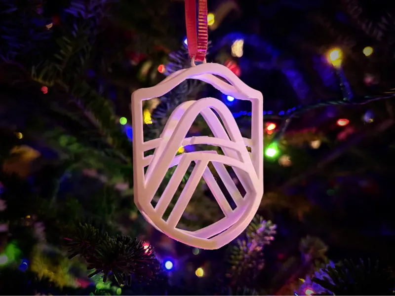 St Louis CITY Christmas Ornament