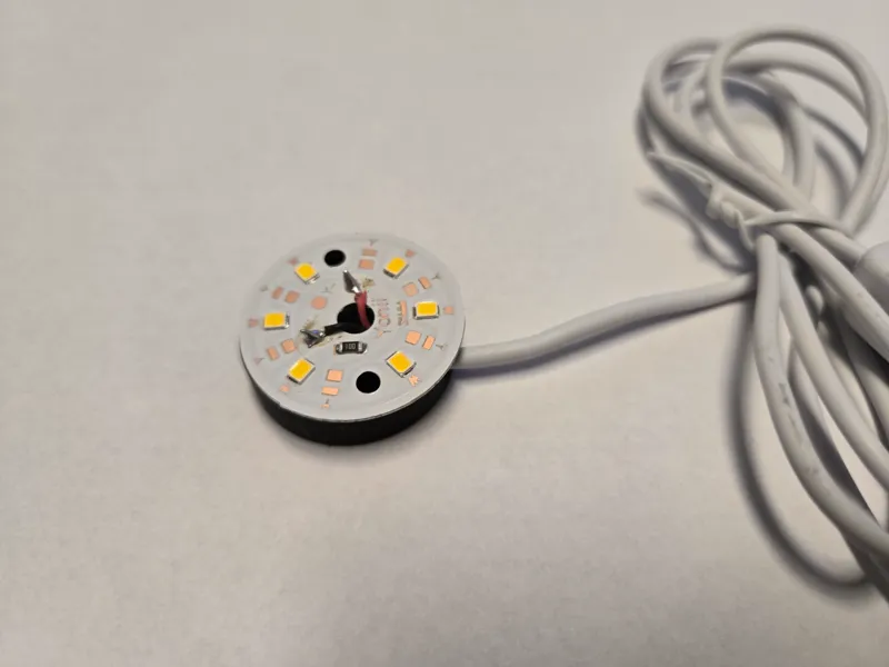 Temu Style round LED bracket