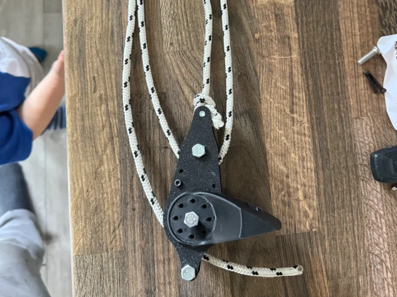 mainsheet fiddle block becket