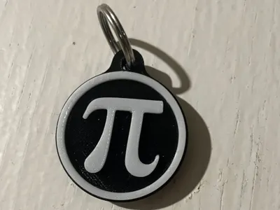Ultimate Pi Day Keychain (March 14)|Fast AMS Print