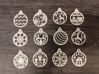 Décorations pour sapin de Noël — photo 2