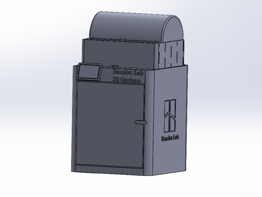 X1 Carbon AMS Miniature - Highly Detailed Model