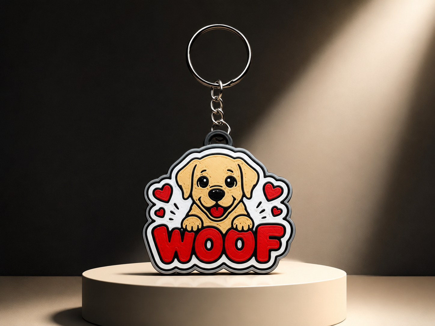 adorable Labrador keychain