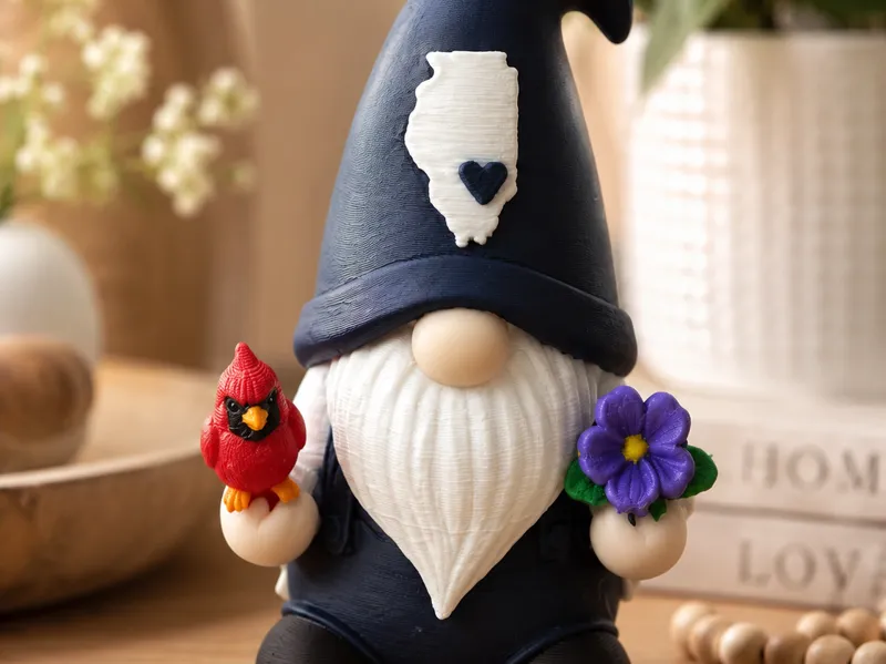 Illinois State Gnome Collectible