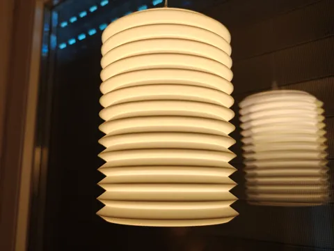 Accesorio de iluminación decorativa: Lampenschirm (Sternleuchte) - großer Lampion — referencia de MakerWorld