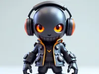 Robot cyberpunk — photo 1