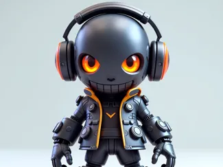 cyber punk robot 