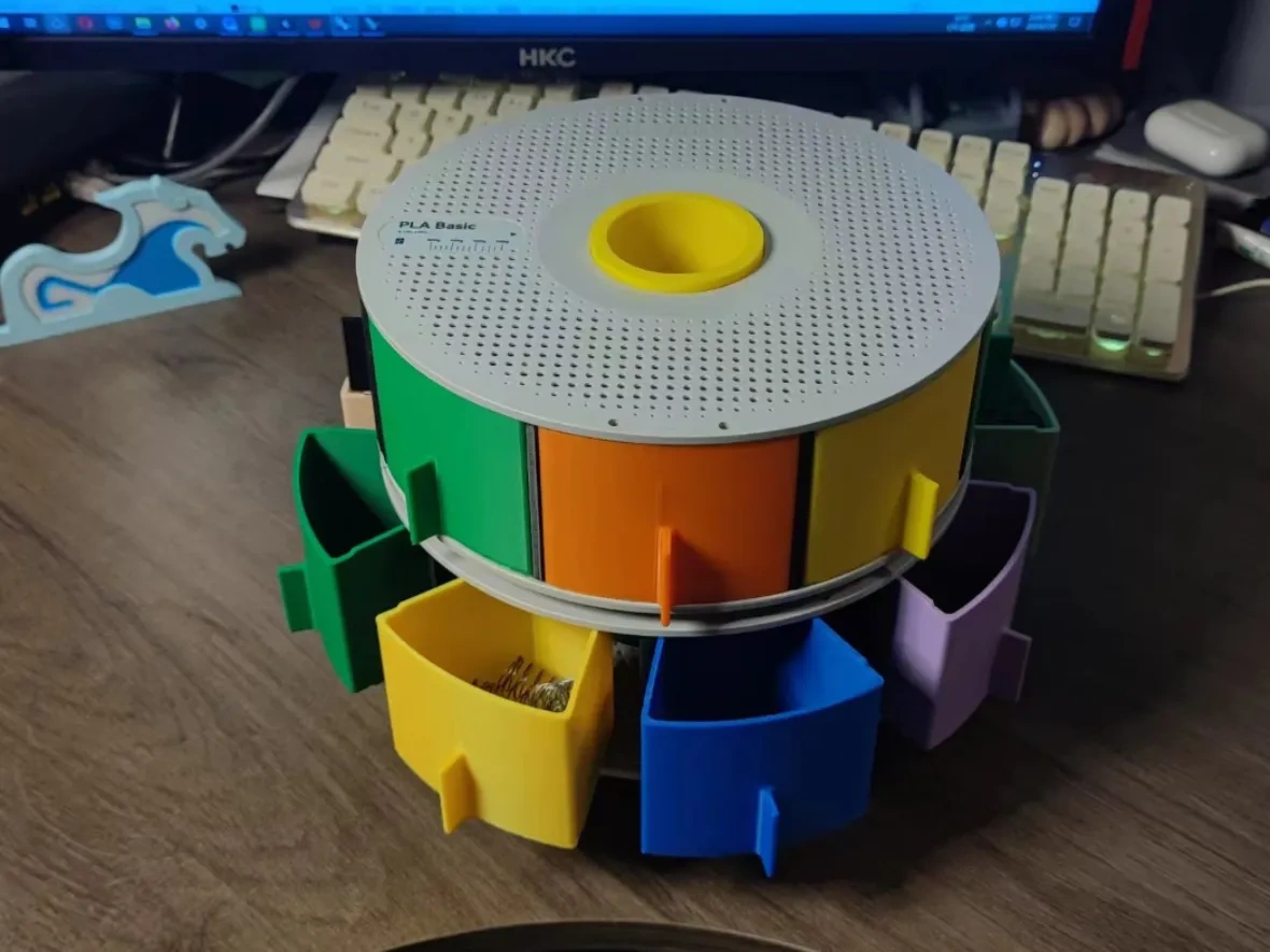 Bambu Spool Storage by 路萤3D打印 - MakerWorld