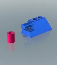 Pieza para pegar-taladrar 0.28mm layer, 4 walls, 35% infill
