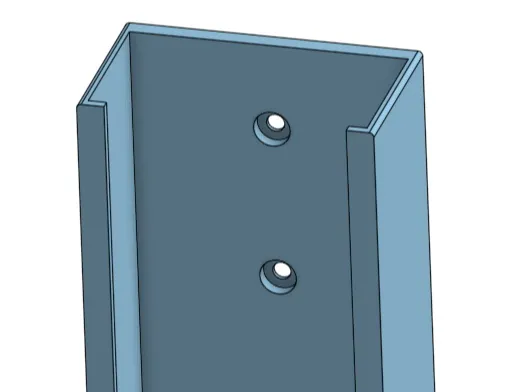 Bambu AMS power supply mount