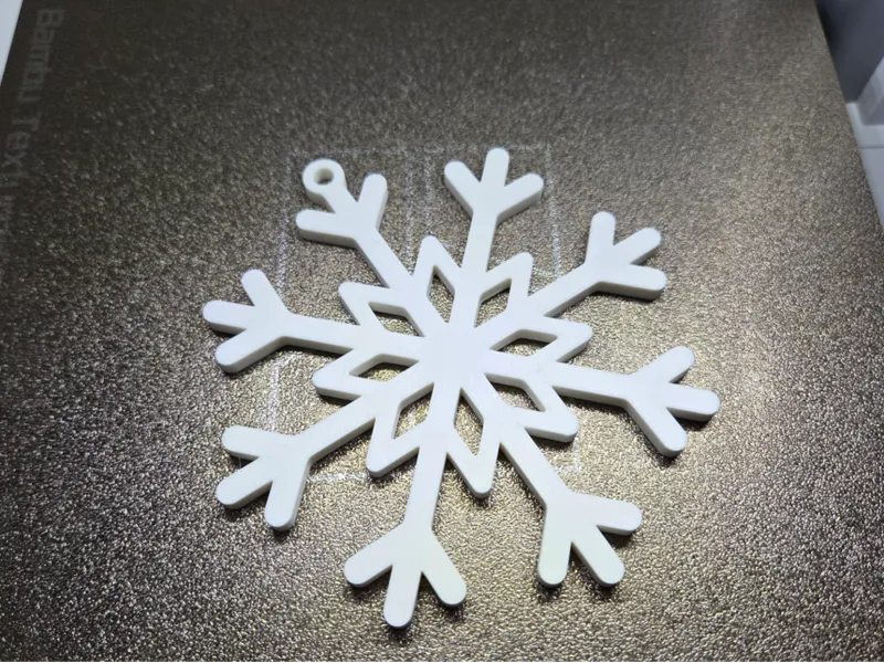 Weihnachtsbaumschmuck "Schneeflocke"