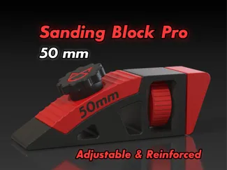 Sanding Block - Adjustable tensioner 50mm
