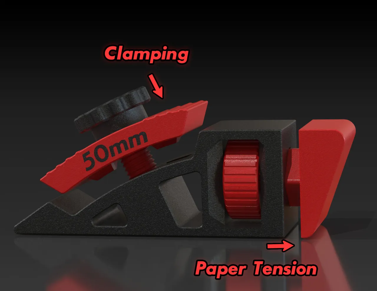 Sanding Block - Adjustable tensioner 50mm view 2