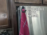 Porte-serviette détachable et sécurisé — photo 2