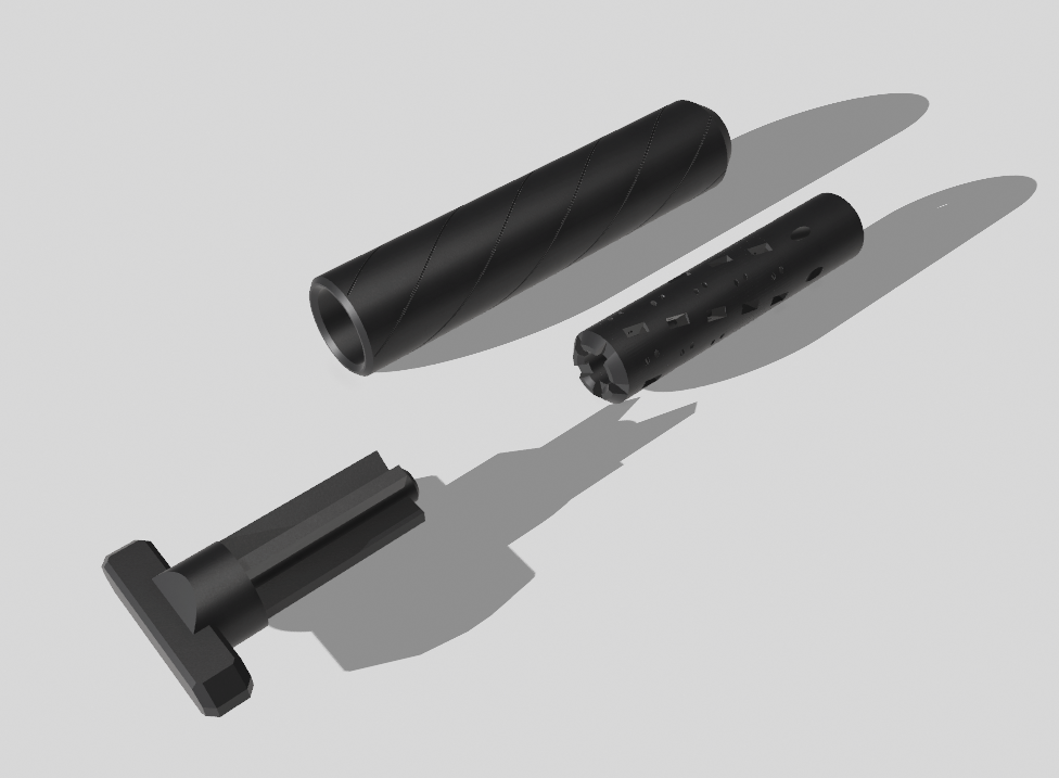 Miniatura 2 do modelo 3D 无五金_四线二十轴_软弹轴承管_通用/跳蚤专用