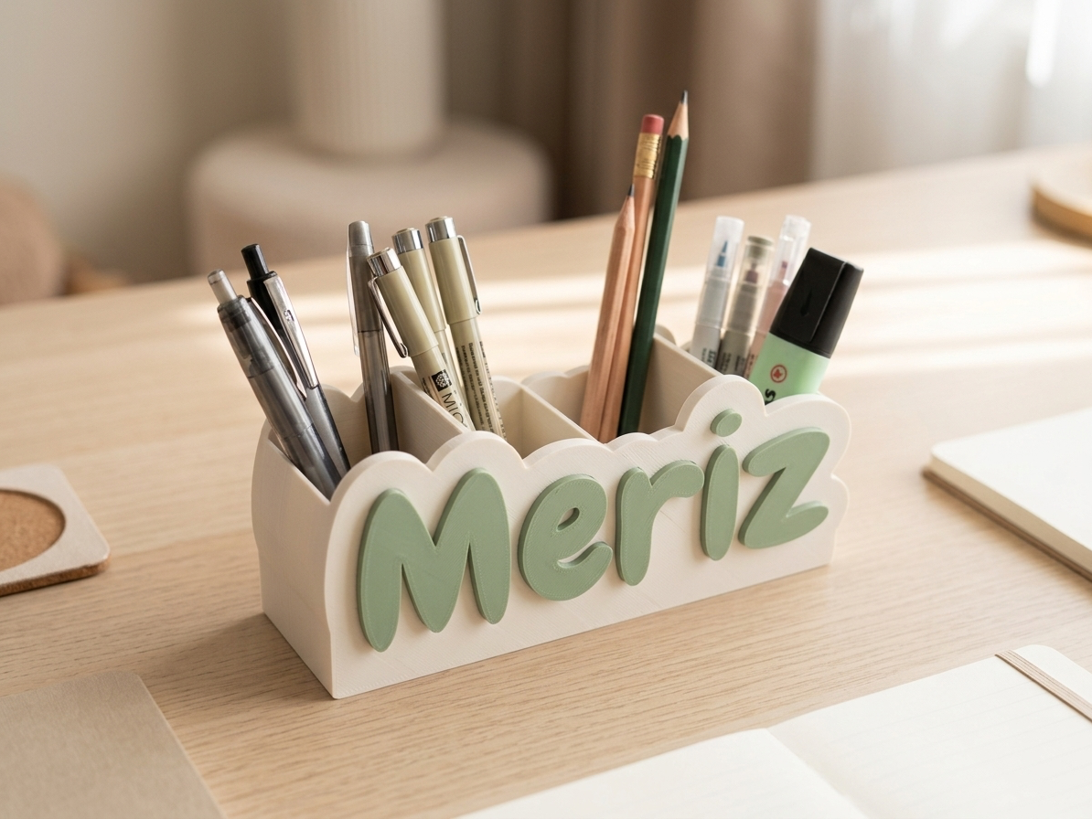 Customized Name Organizers 3D model