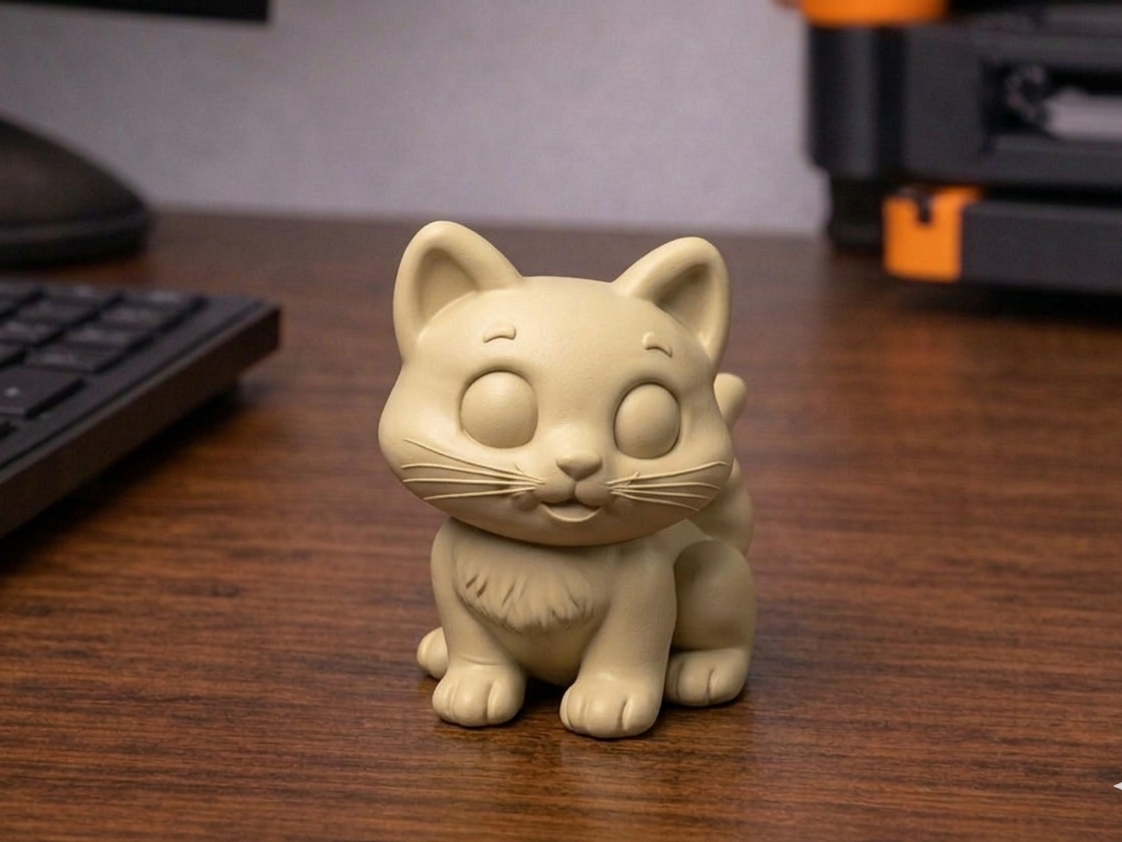 Tabby Kitten Figurine – Farm set #14/18