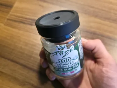 Purize Xtra Slim Size Carbon Filter Dispenser-Lid