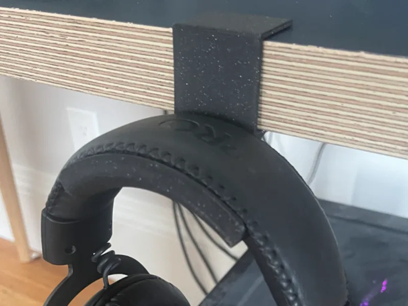 Headphone Holder Desk Clip for LAGKAPTEN (34mm)