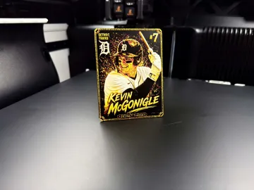Modelo para impresión 3D: Kevin McGonigle Player Card — vista de referencia 4