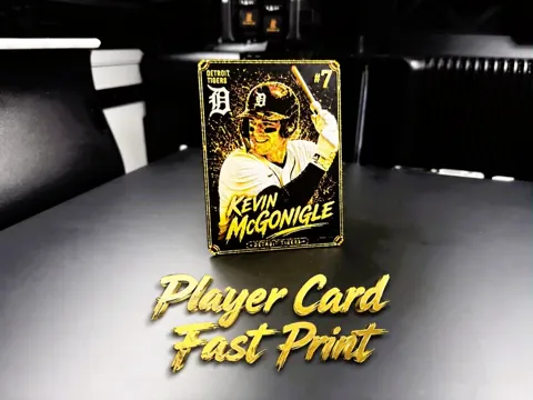 Modelo para impresión 3D: Kevin McGonigle Player Card — referencia de MakerWorld
