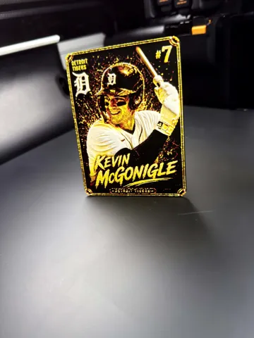 Modelo para impresión 3D: Kevin McGonigle Player Card — vista de referencia 5