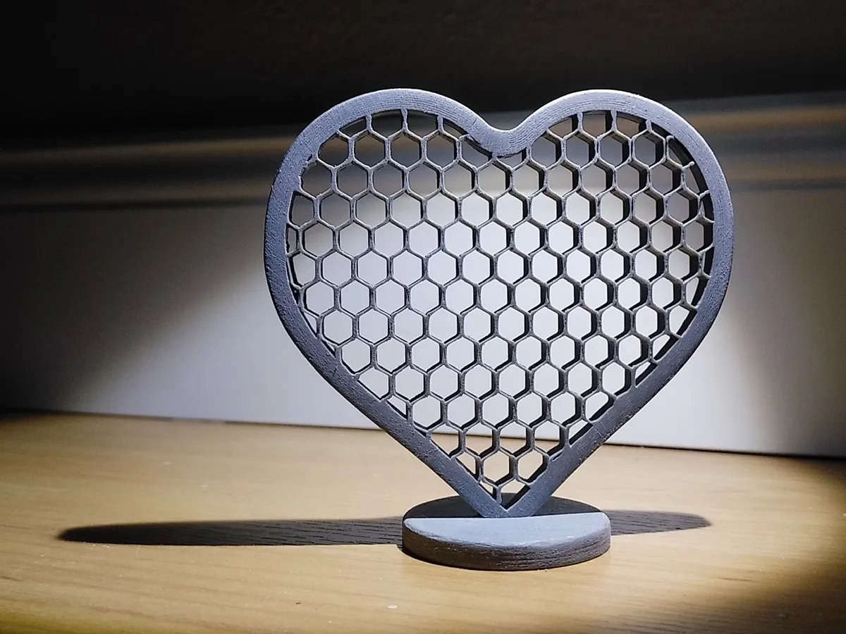 Sculpture symbole cœur