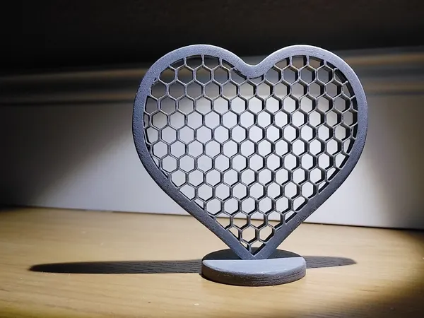 Sculpture symbole cœur