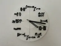 full clock – 0.08mm layer, 2 walls, 15% infill