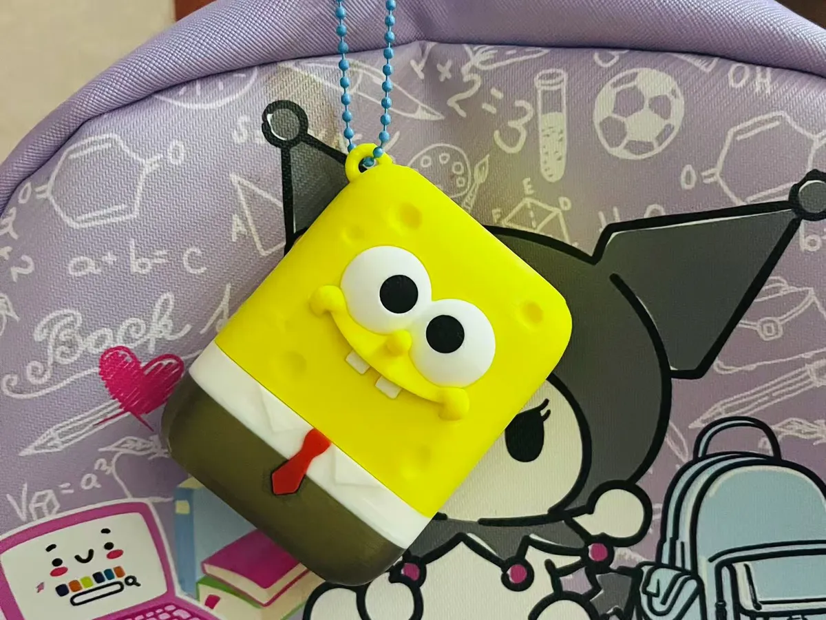 SpongeBob SquarePants Mini Tissue Box Keychain (Parts) - Free 3D Print ...