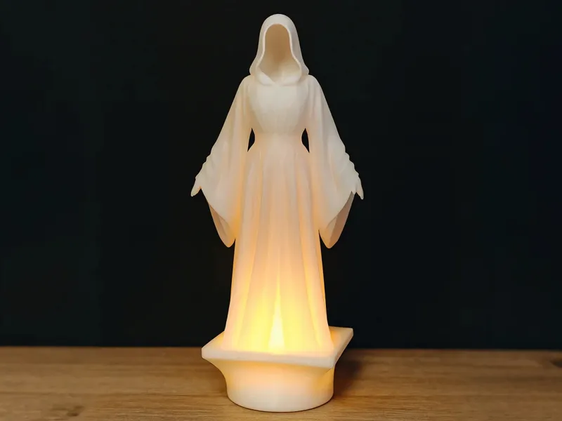 Faceless Death Woman - #2 LED Tealight Combatible