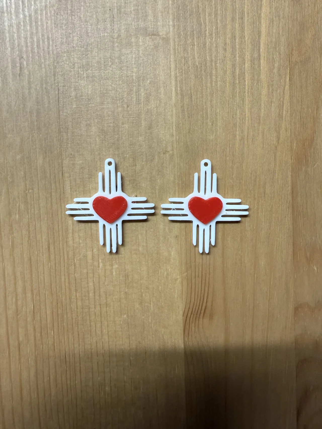 Heart Earrings view 2