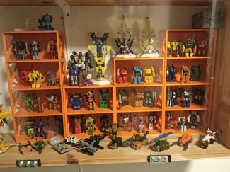 transformers minicon display shelves