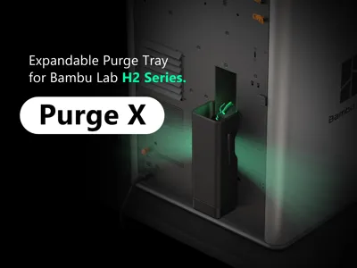 PurgeX (Expandable Purge Tray for H2 Series)