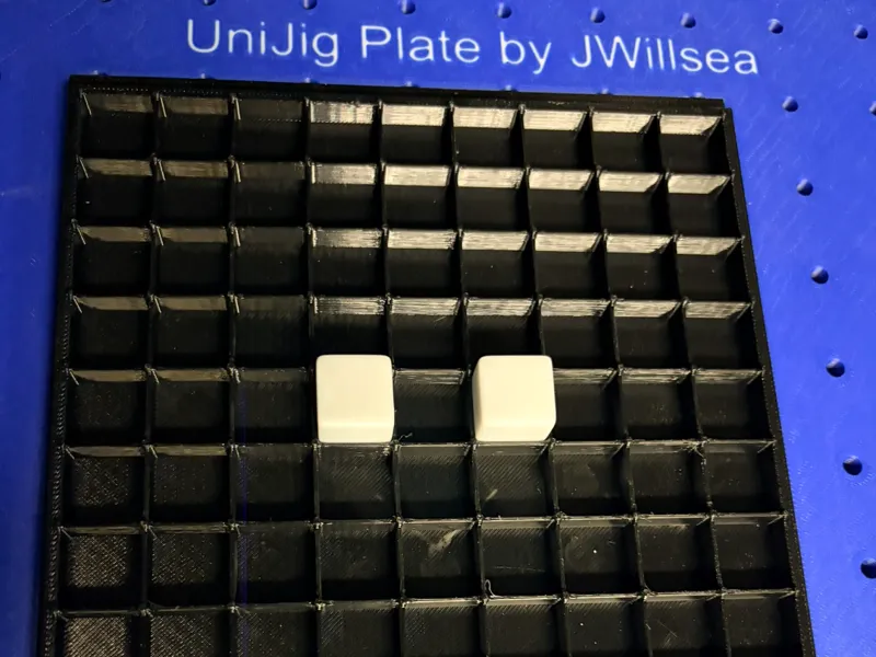 Galvo UniJig Dice Engraving