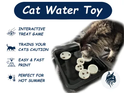 Cat Water Toy