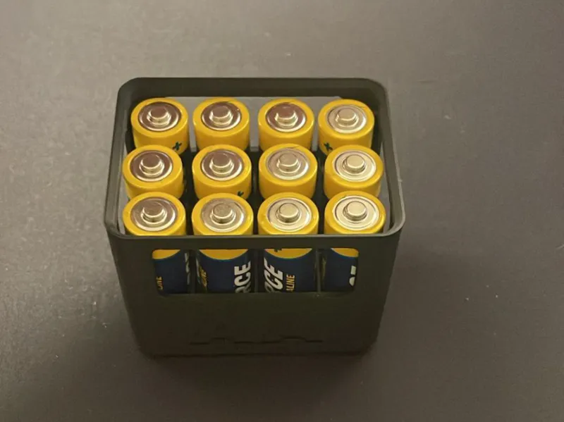 AA Batterie kasten