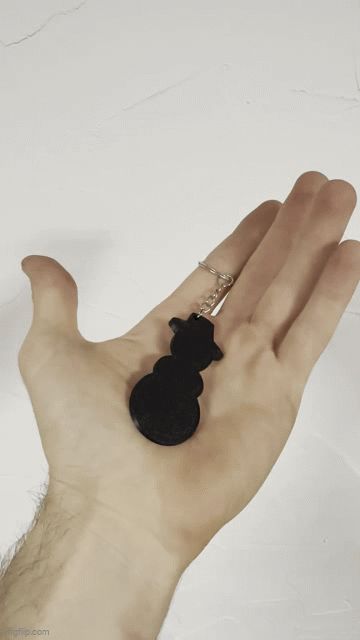 Snowman Key Chain