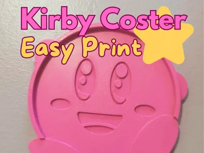 Kirby Coaster cute