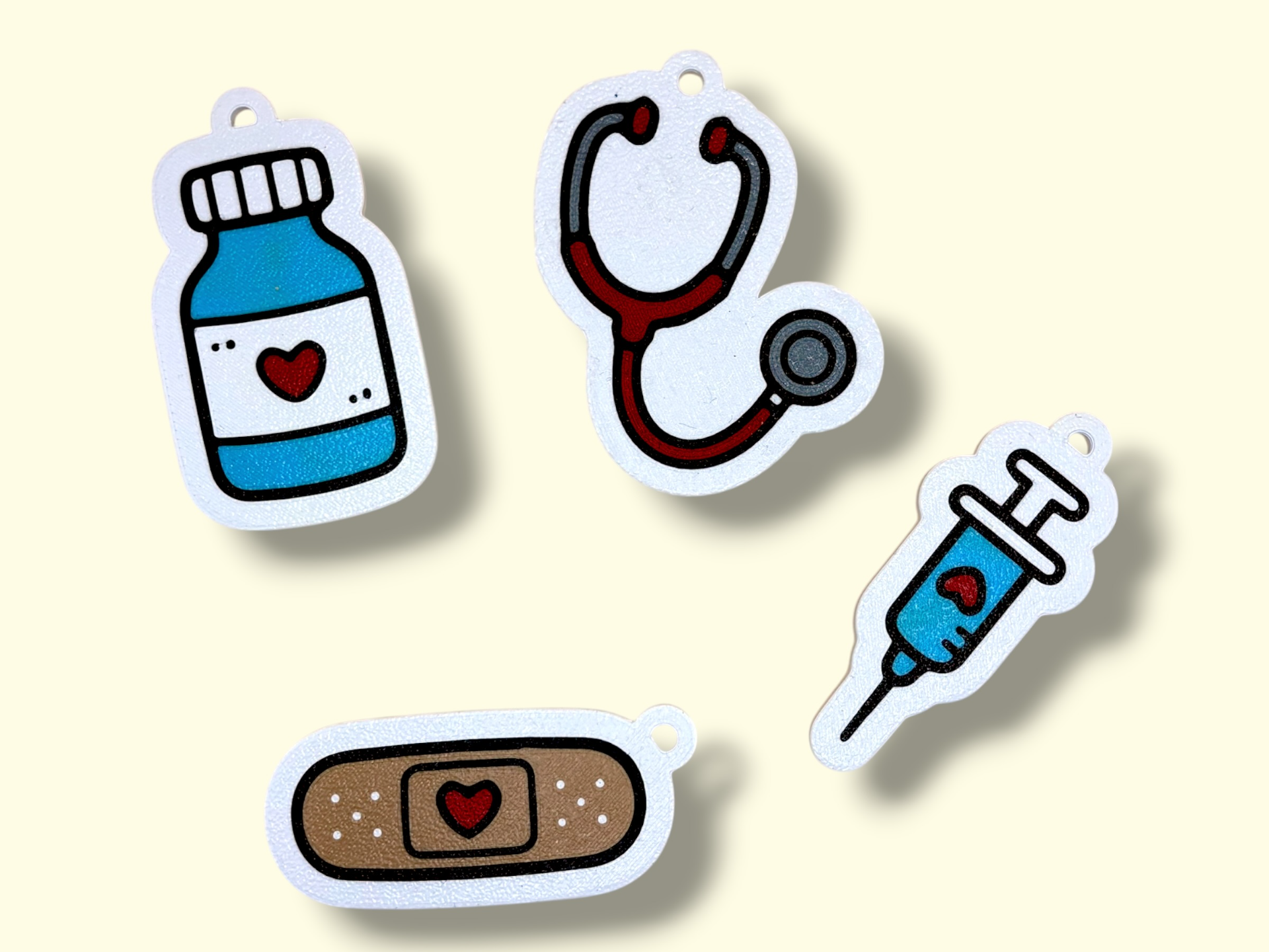 Medical - Nursing - Doctor Keychain Set