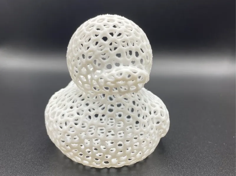 Voronoi easter duck