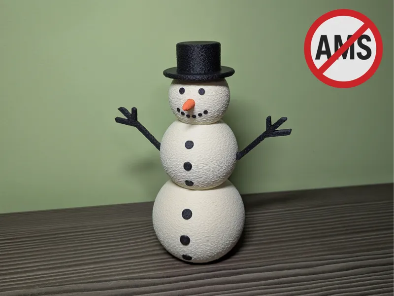 Snowman - Christmas Ornament