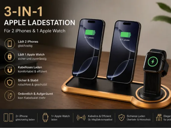 Apple Ladestation 3-1 
