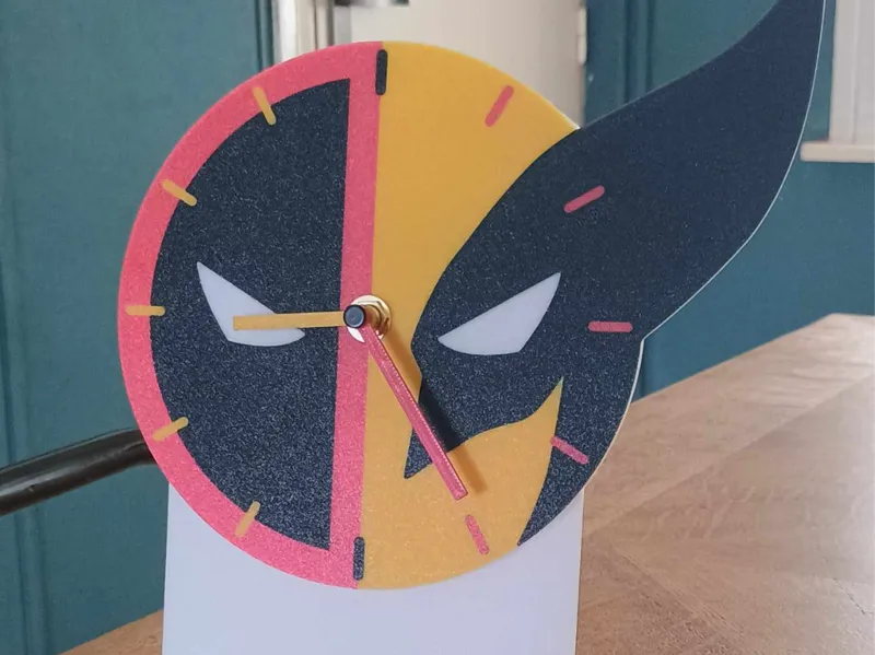 Horloge Deadpool et Wolverine